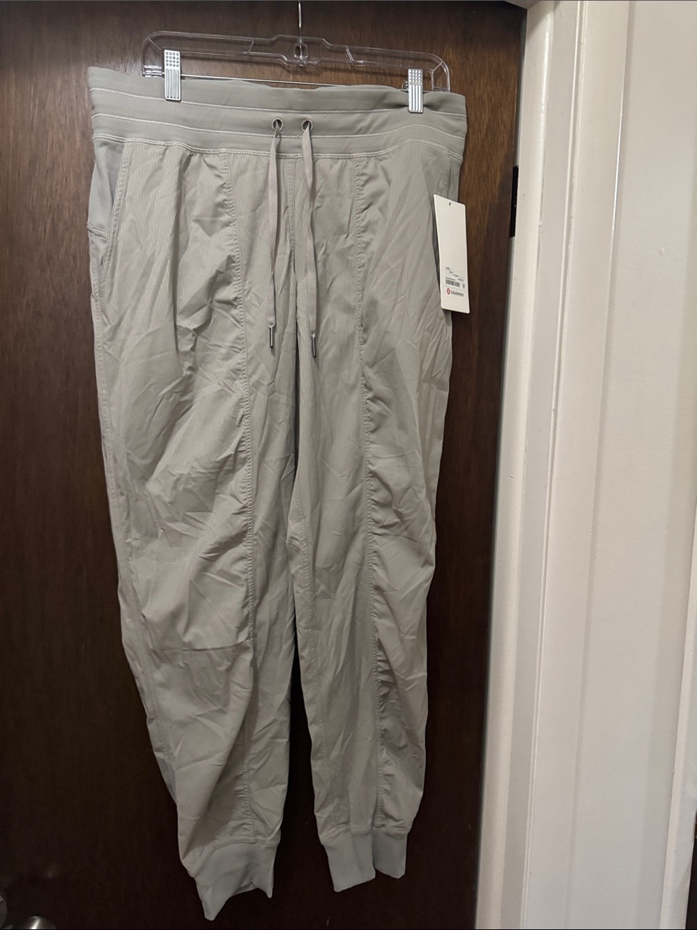 Lululemon Women’s Dance Studio Light Gray Drawstring Joggers